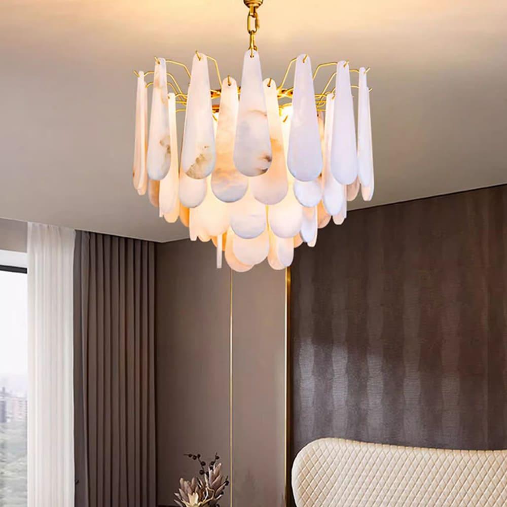 Leon Alabaster Chandelier - Vinlighting