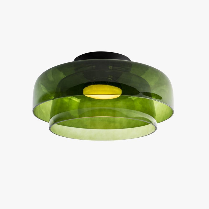 Levels Ceiling Light – Sculptural Amber Glass Light Fixture | Vinlighting | Vinlighting