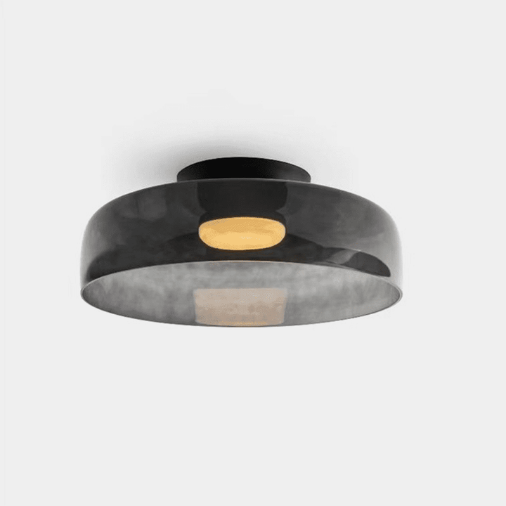 Levels Ceiling Light – Sculptural Amber Glass Light Fixture | Vinlighting | Vinlighting