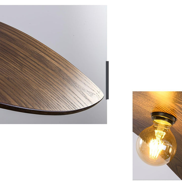 Libelle Pendant Lamp – Modern Wood Light for Living Areas | Vinlighting