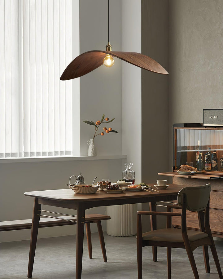 Libelle Pendant Lamp – Modern Wood Light for Living Areas | Vinlighting