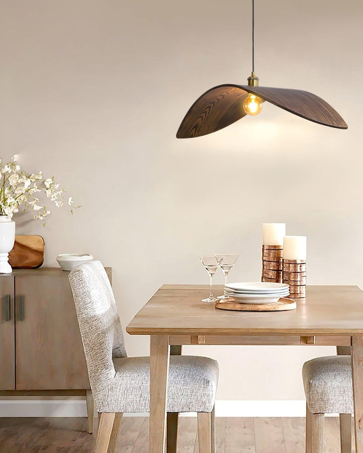 Libelle Pendant Lamp – Modern Wood Light for Living Areas | Vinlighting