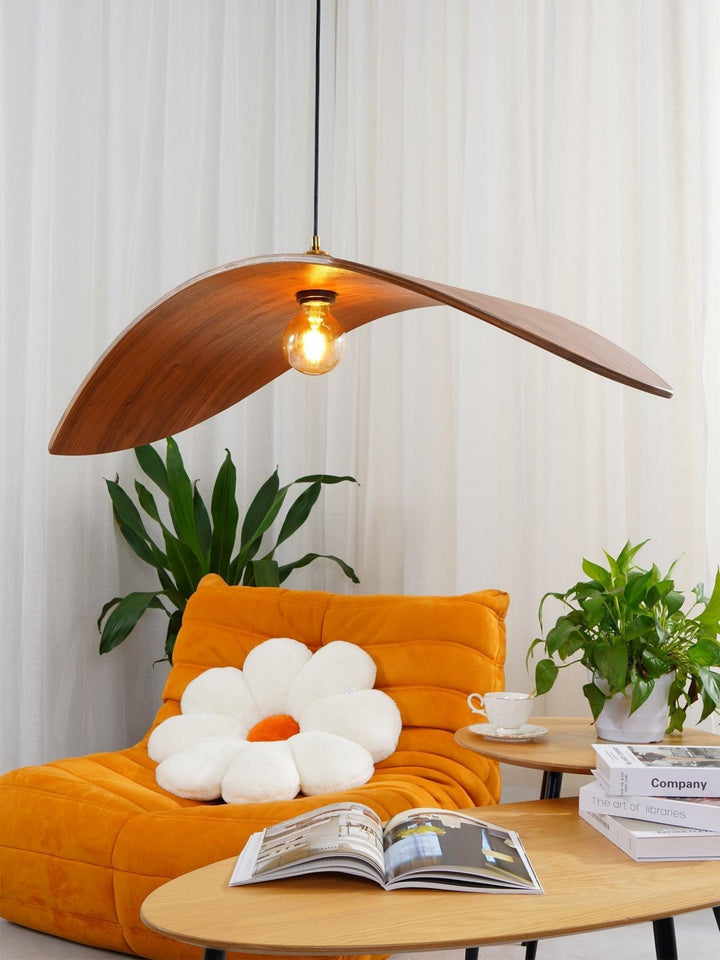 Libelle Pendant Lamp – Modern Wood Light for Living Areas | Vinlighting