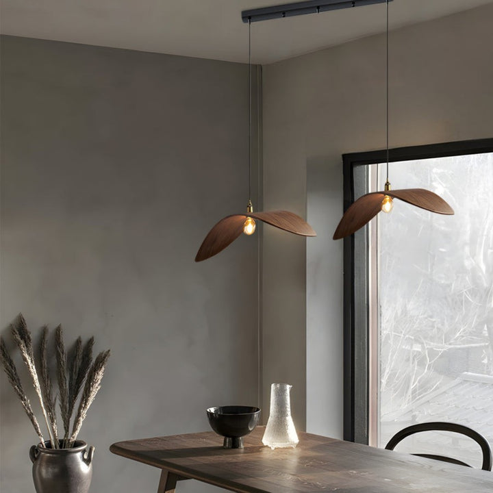 Libelle Pendant Lamp – Modern Wood Light for Living Areas | Vinlighting