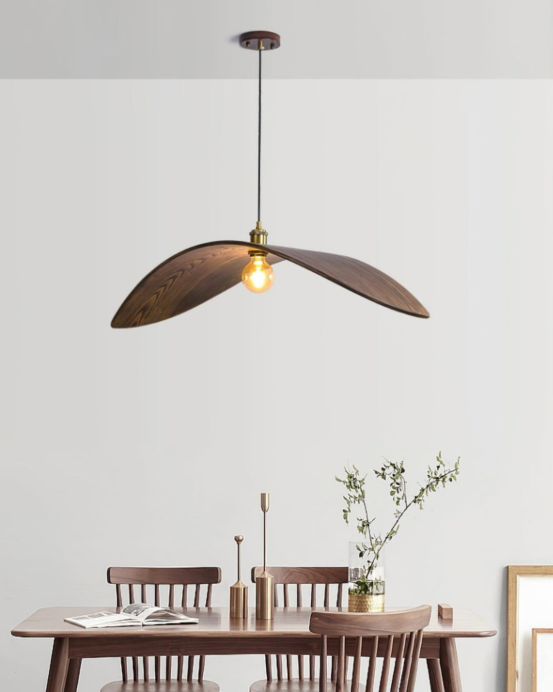 Libelle Pendant Lamp – Modern Wood Light for Living Areas | Vinlighting