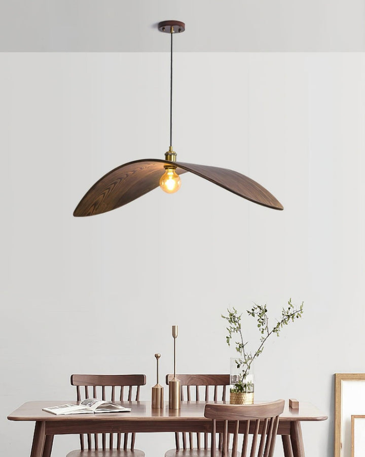 Libelle Pendant Lamp – Modern Wood Light for Living Areas | Vinlighting