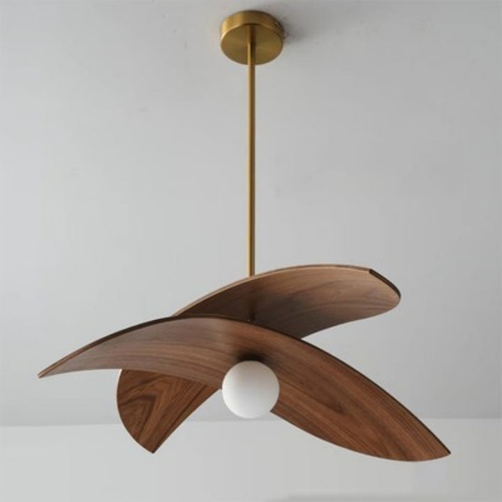 Libelle Pendant Lamp – Modern Wood Light for Living Areas | Vinlighting