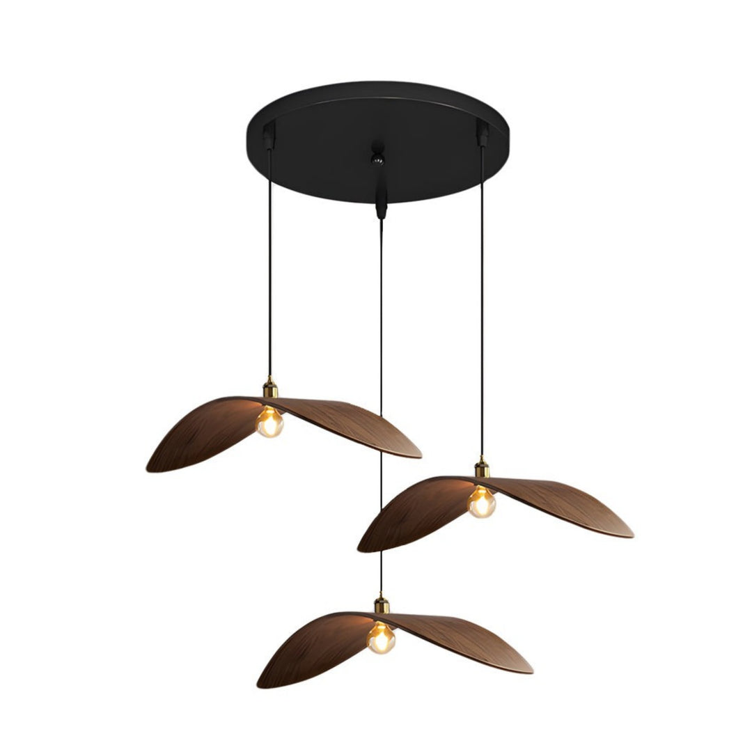Libelle Pendant Lamp – Modern Wood Light for Living Areas | Vinlighting