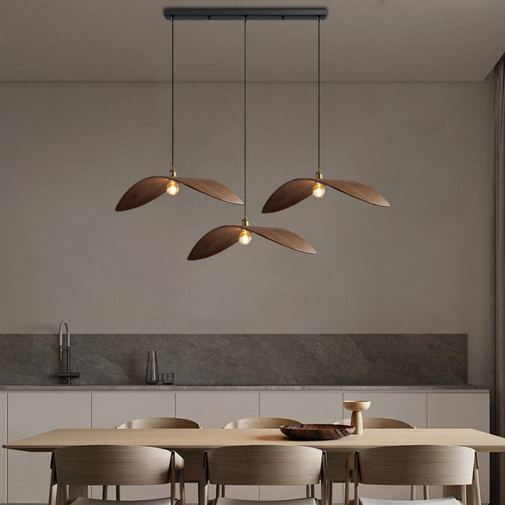Libelle Pendant Lamp – Modern Wood Light for Living Areas | Vinlighting