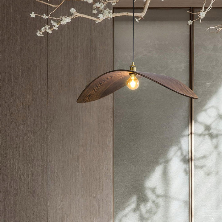 Libelle Pendant Lamp – Modern Wood Light for Living Areas | Vinlighting