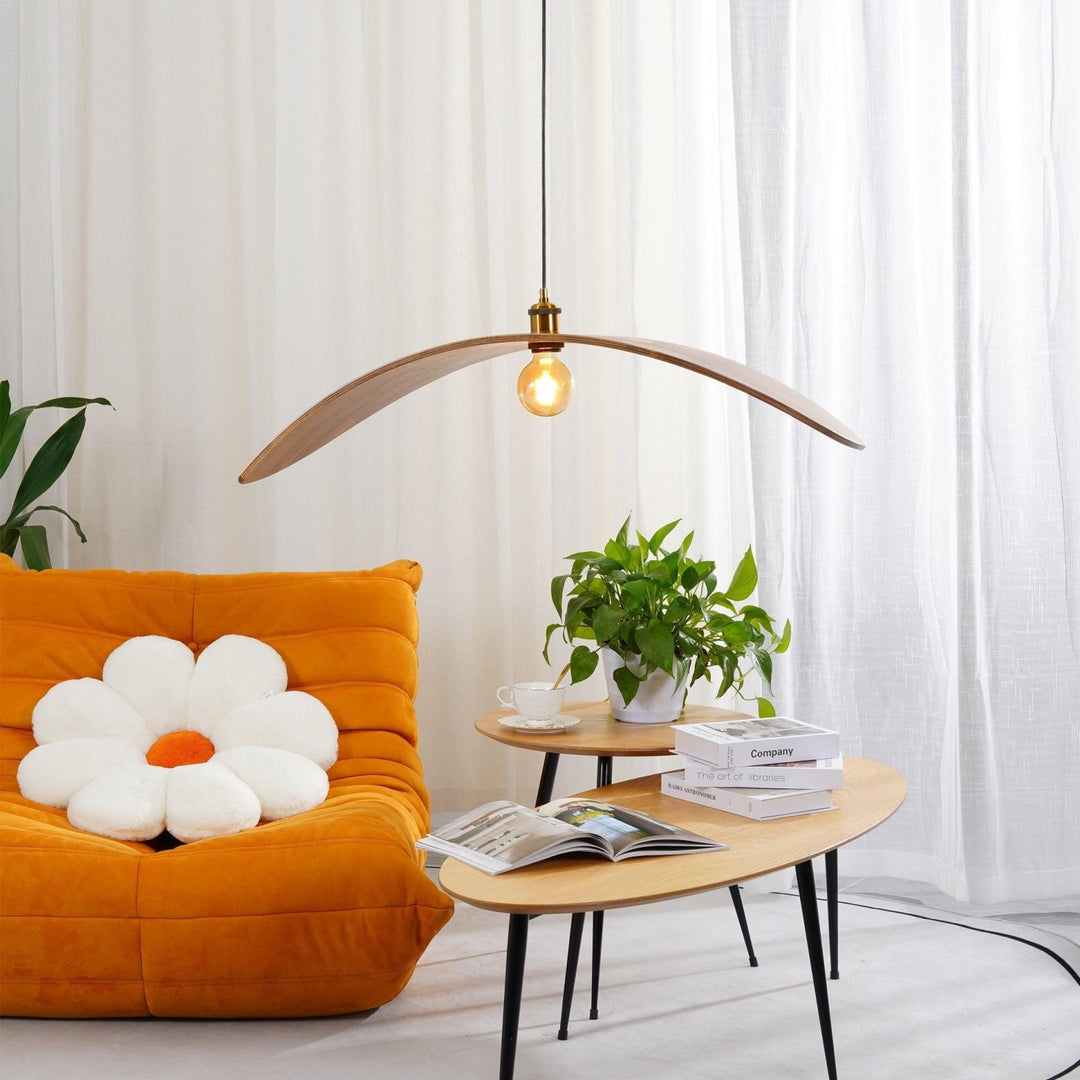 Libelle Pendant Lamp – Modern Wood Light for Living Areas | Vinlighting