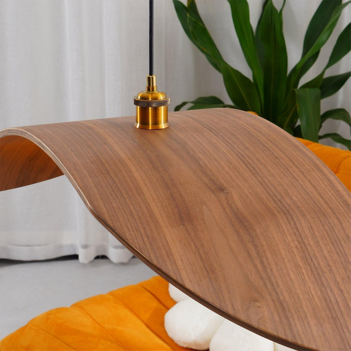 Libelle Pendant Lamp – Modern Wood Light for Living Areas | Vinlighting