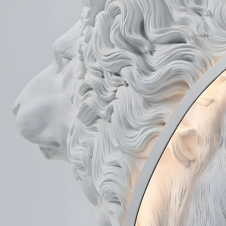 Lion Floor Lamp – Statement Light for Living Room or Entryway