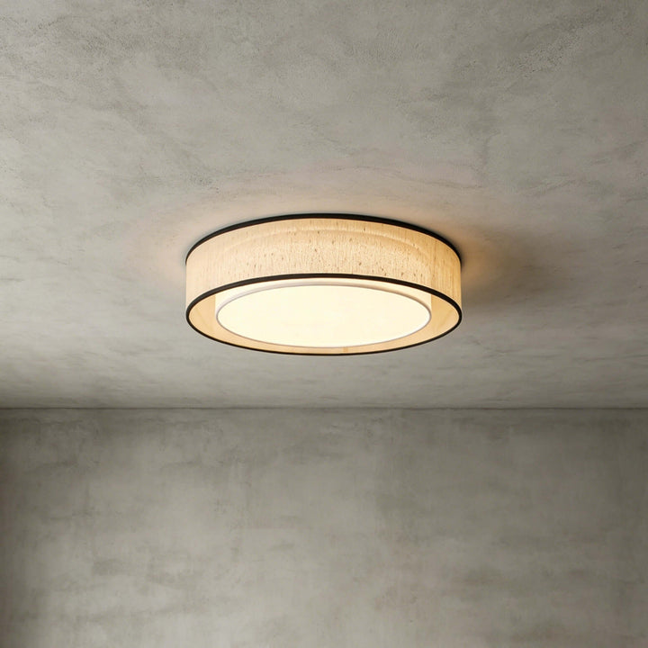 Aris Ceiling Lamp – Handcrafted Minimalist Fabric Ceiling Light | Vinlighting