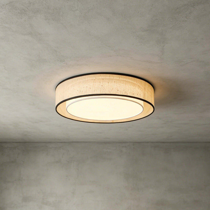 Aris Ceiling Lamp – Handcrafted Minimalist Fabric Ceiling Light | Vinlighting