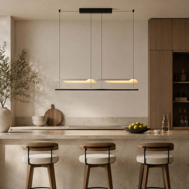 Liora Sheet LED Chandelier - Modern Creative Sheet Dining Light | Vinlighting