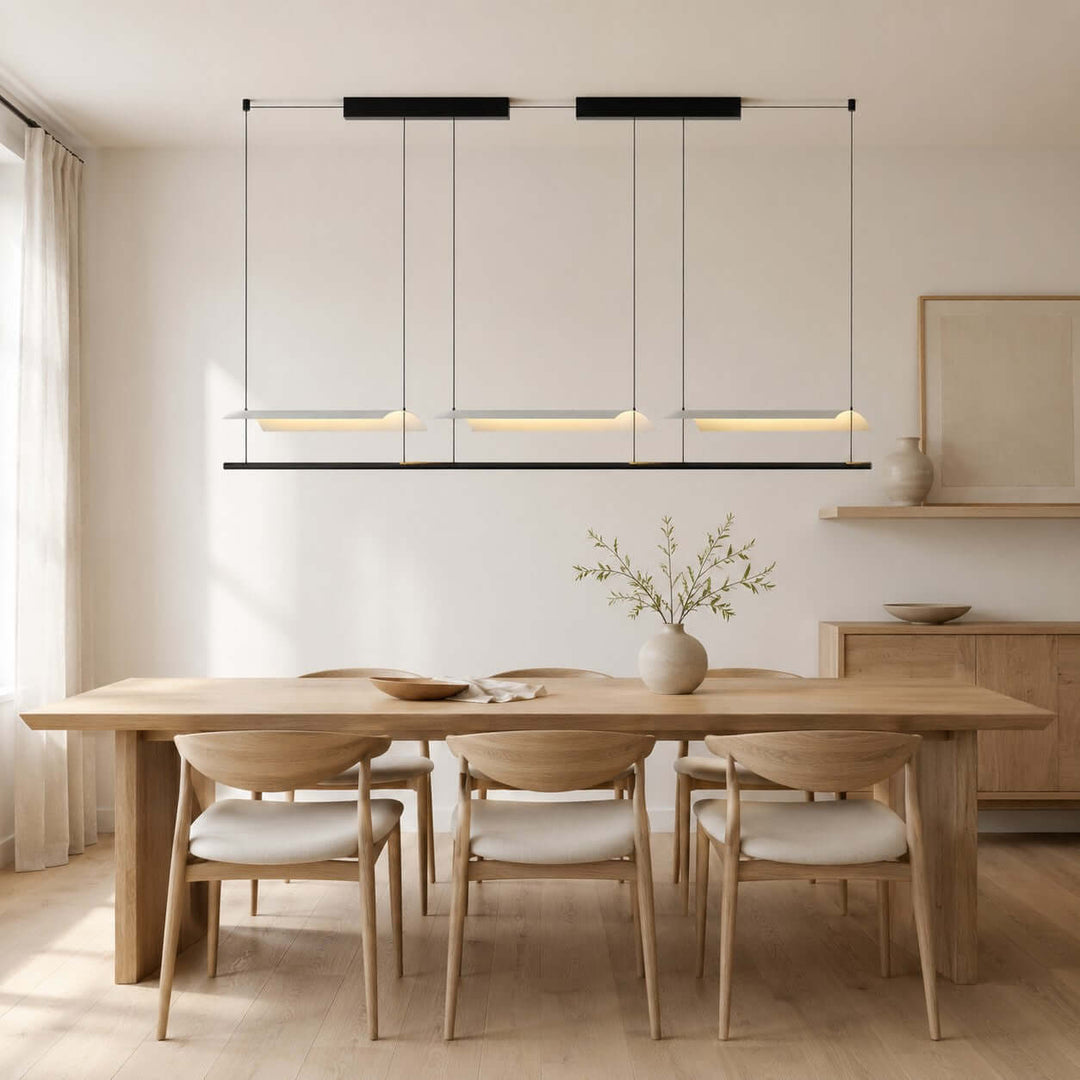Liora Sheet LED Chandelier - Modern Creative Sheet Dining Light | Vinlighting