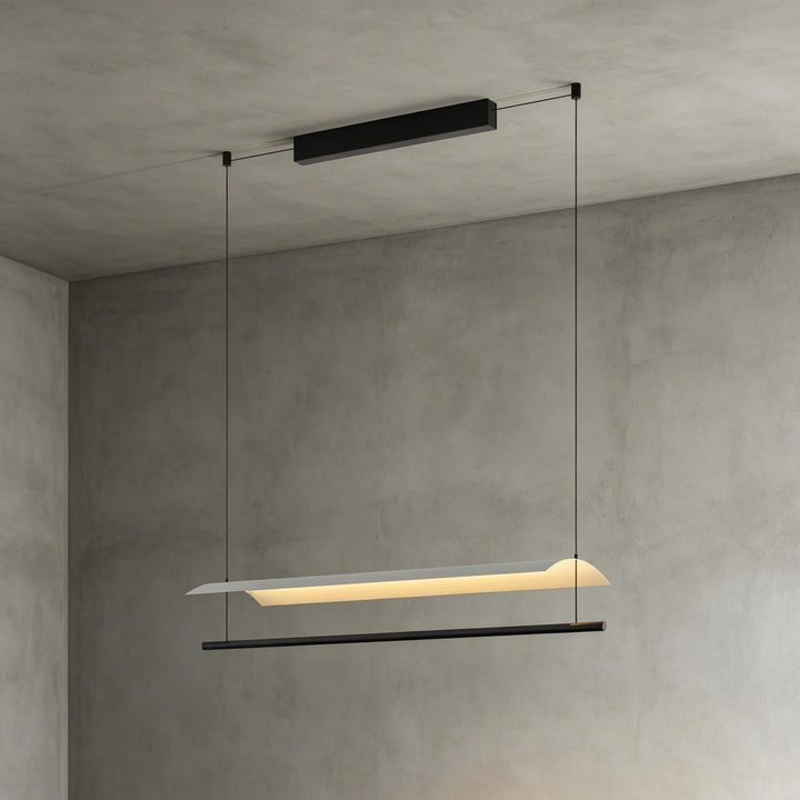 Liora Sheet LED Chandelier - Modern Creative Sheet Dining Light | Vinlighting