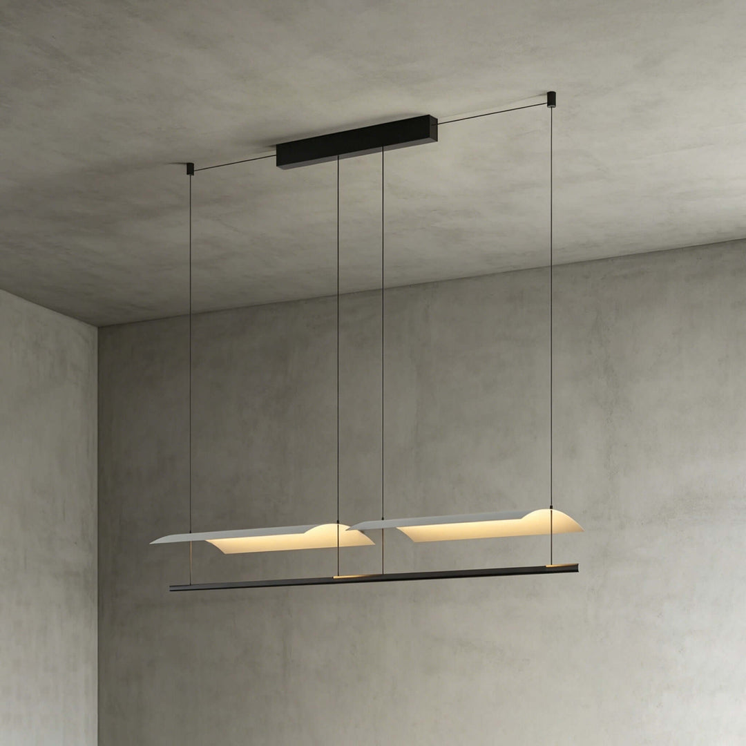 Liora Sheet LED Chandelier - Modern Creative Sheet Dining Light | Vinlighting