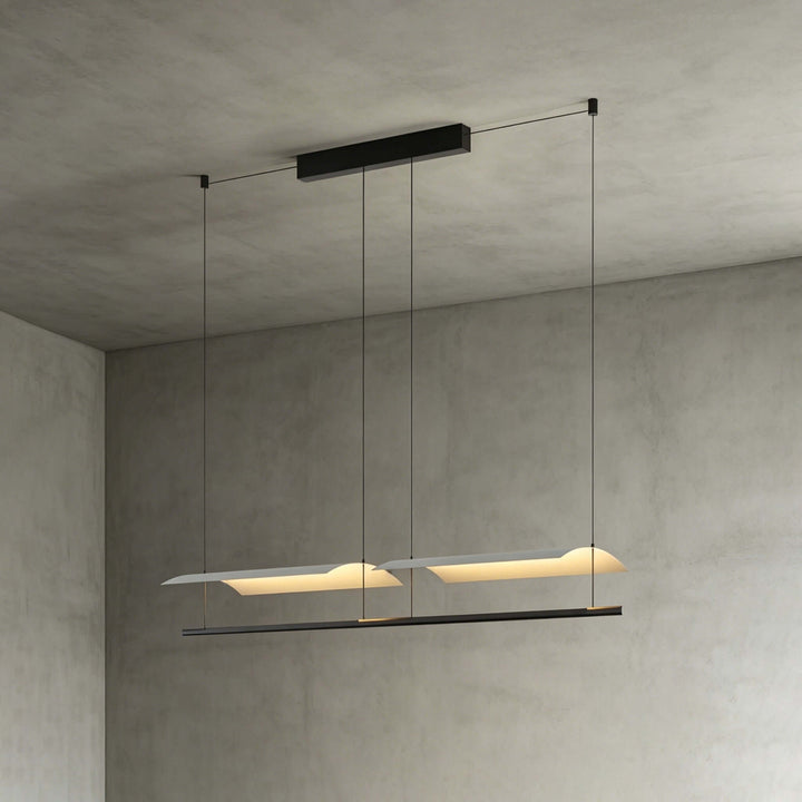 Liora Sheet LED Chandelier - Modern Creative Sheet Dining Light | Vinlighting