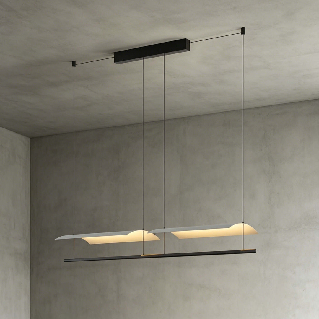 Liora Sheet LED Chandelier - Modern Creative Sheet Dining Light | Vinlighting