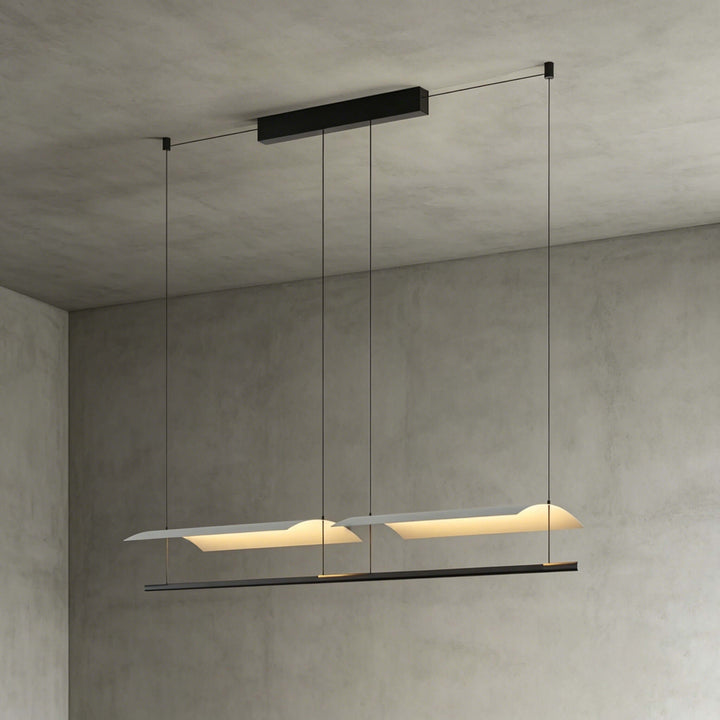 Liora Sheet LED Chandelier - Modern Creative Sheet Dining Light | Vinlighting