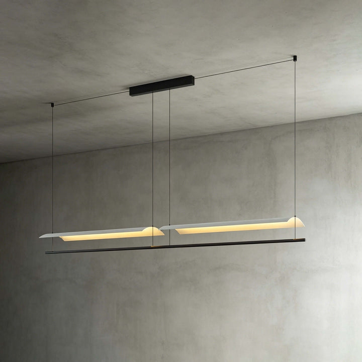 Liora Sheet LED Chandelier - Modern Creative Sheet Dining Light | Vinlighting