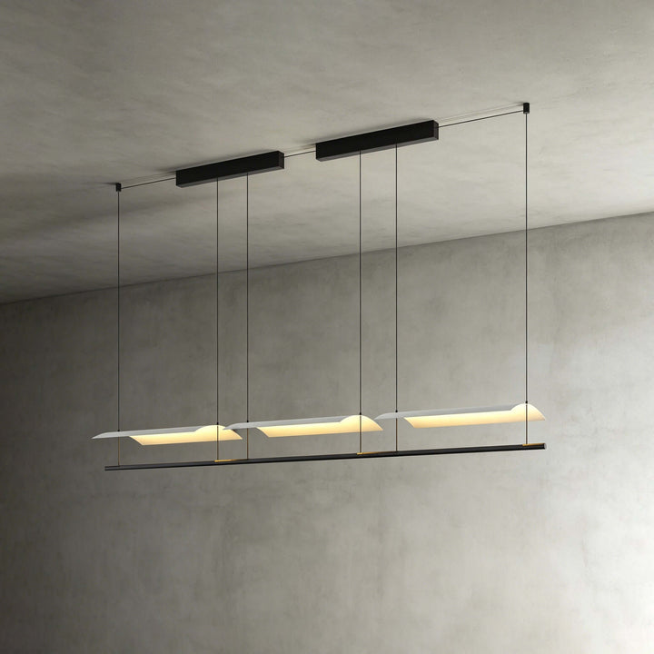 Liora Sheet LED Chandelier - Modern Creative Sheet Dining Light | Vinlighting