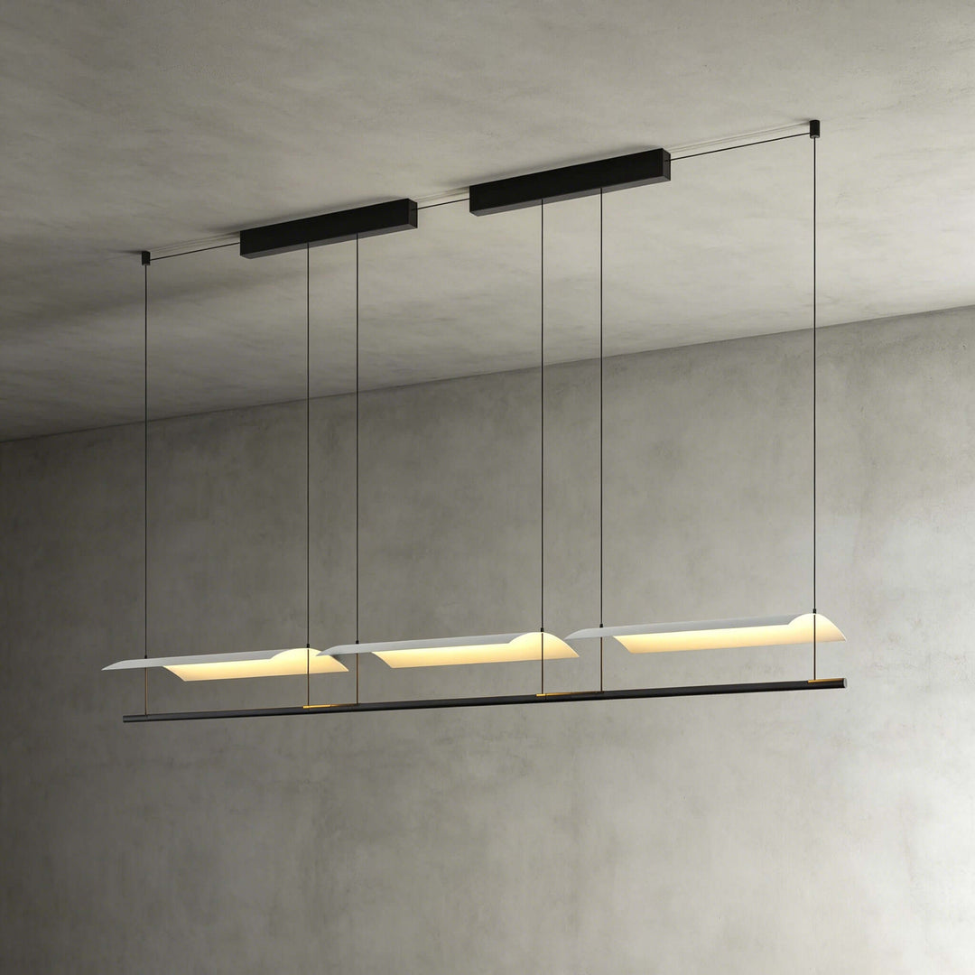 Liora Sheet LED Chandelier - Modern Creative Sheet Dining Light | Vinlighting