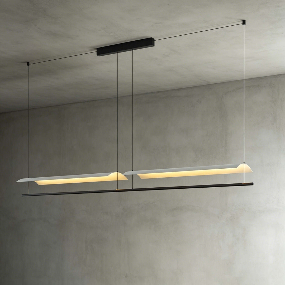 Liora Sheet LED Chandelier - Modern Creative Sheet Dining Light | Vinlighting