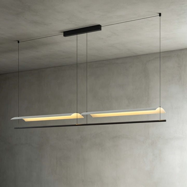 Liora Sheet LED Chandelier - Modern Creative Sheet Dining Light | Vinlighting