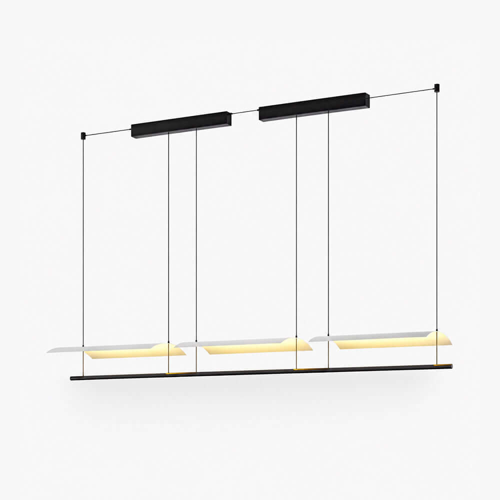 Liora Sheet LED Chandelier - Modern Creative Sheet Dining Light | Vinlighting
