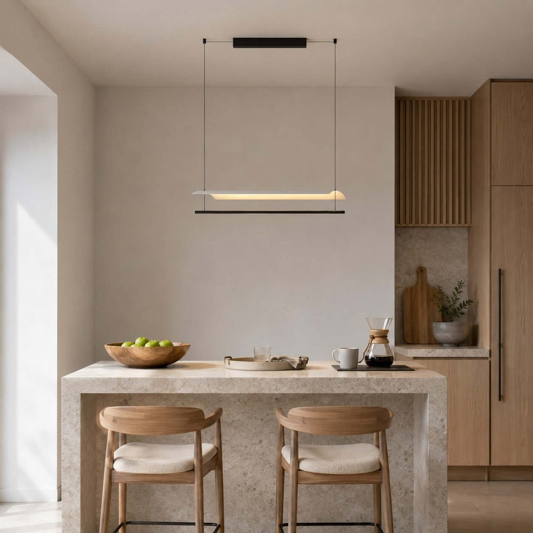 Liora Sheet LED Chandelier - Modern Creative Sheet Dining Light | Vinlighting