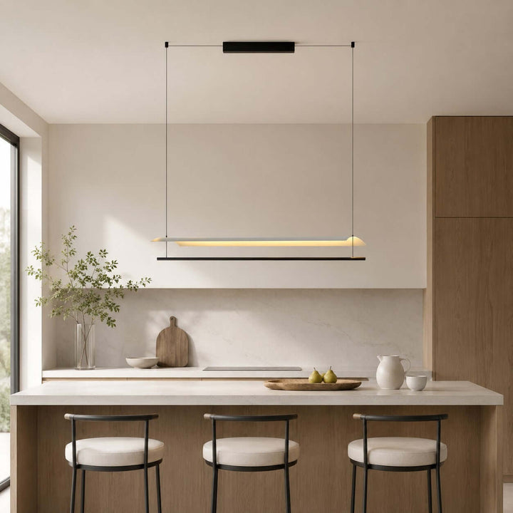 Liora Sheet LED Chandelier - Modern Creative Sheet Dining Light | Vinlighting