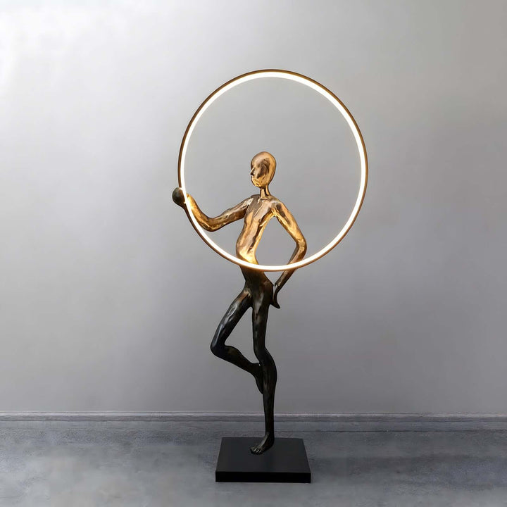 Lirzu Sculptural Floor Lamp – Decorative Artistic Floor Lamp