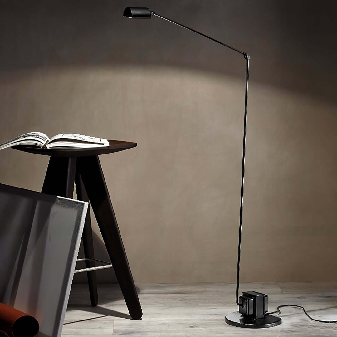 Lomire Floor Lamp – Italian Swing Arm Reading Lamp