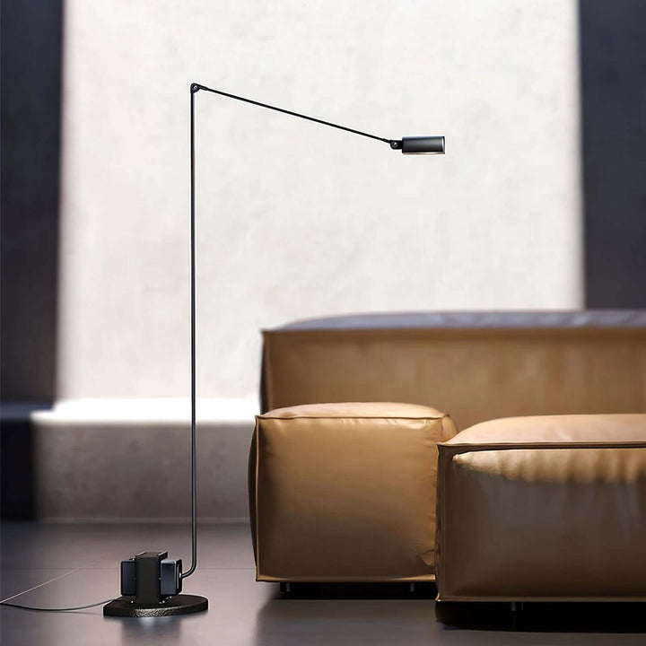 Lomire Floor Lamp – Italian Swing Arm Reading Lamp