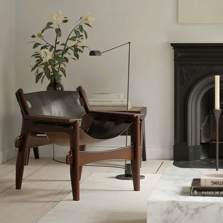 Lomire Floor Lamp – Italian Swing Arm Reading Lamp