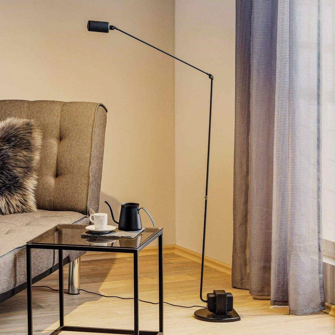 Lomire Floor Lamp – Italian Swing Arm Reading Lamp