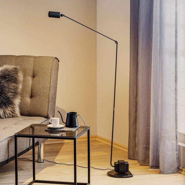 Lomire Floor Lamp – Italian Swing Arm Reading Lamp