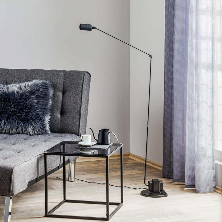 Lomire Floor Lamp – Italian Swing Arm Reading Lamp