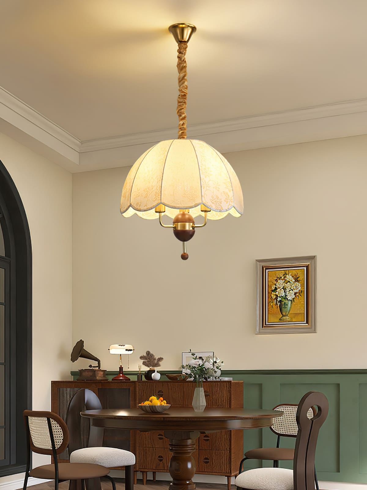 Lonlizi Fabric Pendant Light