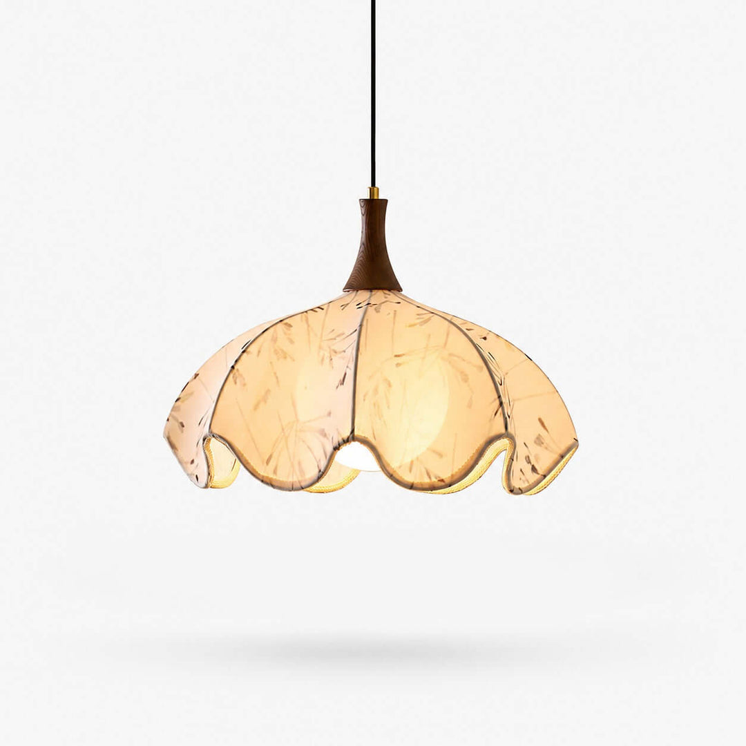 Looma Fabric Pendant Light for Dining Room and Kitchen Island
