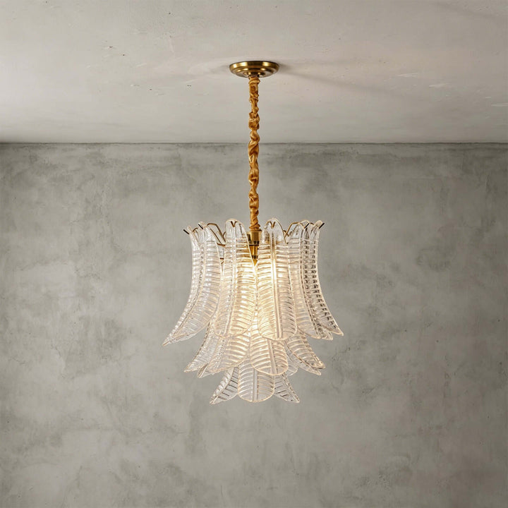 Loravia Chandelier | Modern Glass Chandelier for Living Room