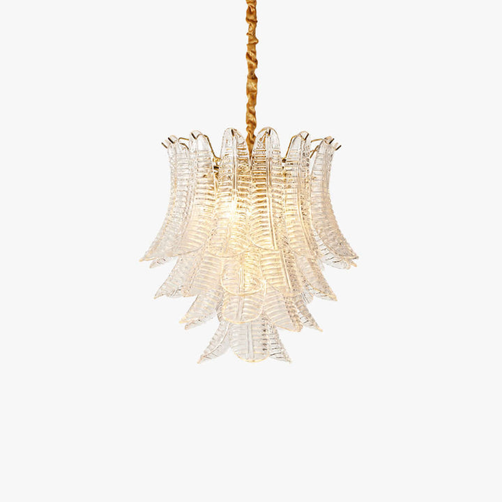 Loravia Chandelier | Modern Glass Chandelier for Living Room