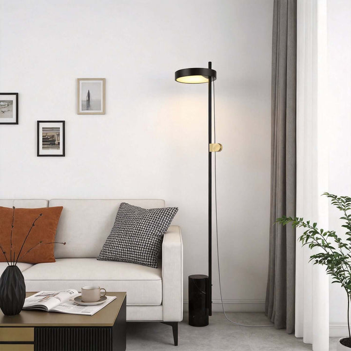 Lormix Floor Lamp – Postmodern Minimalist Marble Floor Lamp