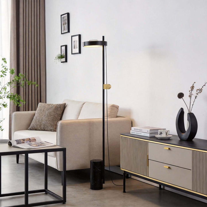 Lormix Floor Lamp – Postmodern Minimalist Marble Floor Lamp