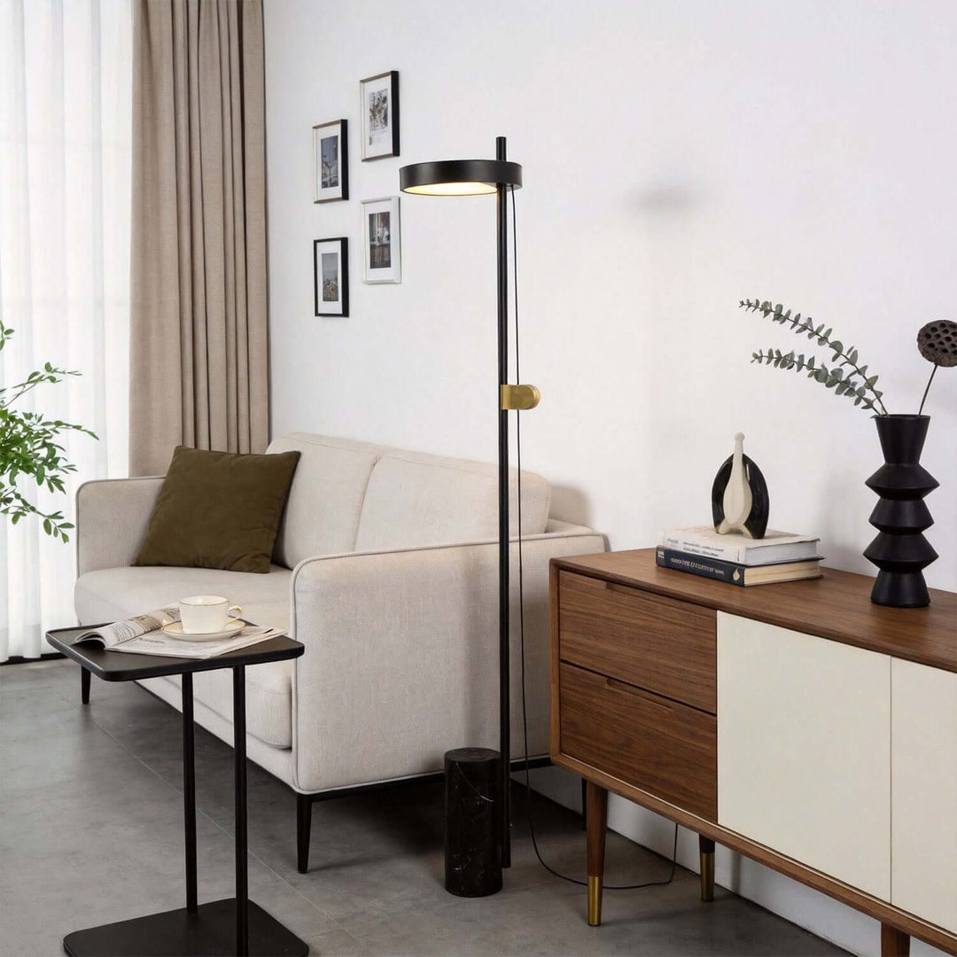 Lormix Floor Lamp – Postmodern Minimalist Marble Floor Lamp