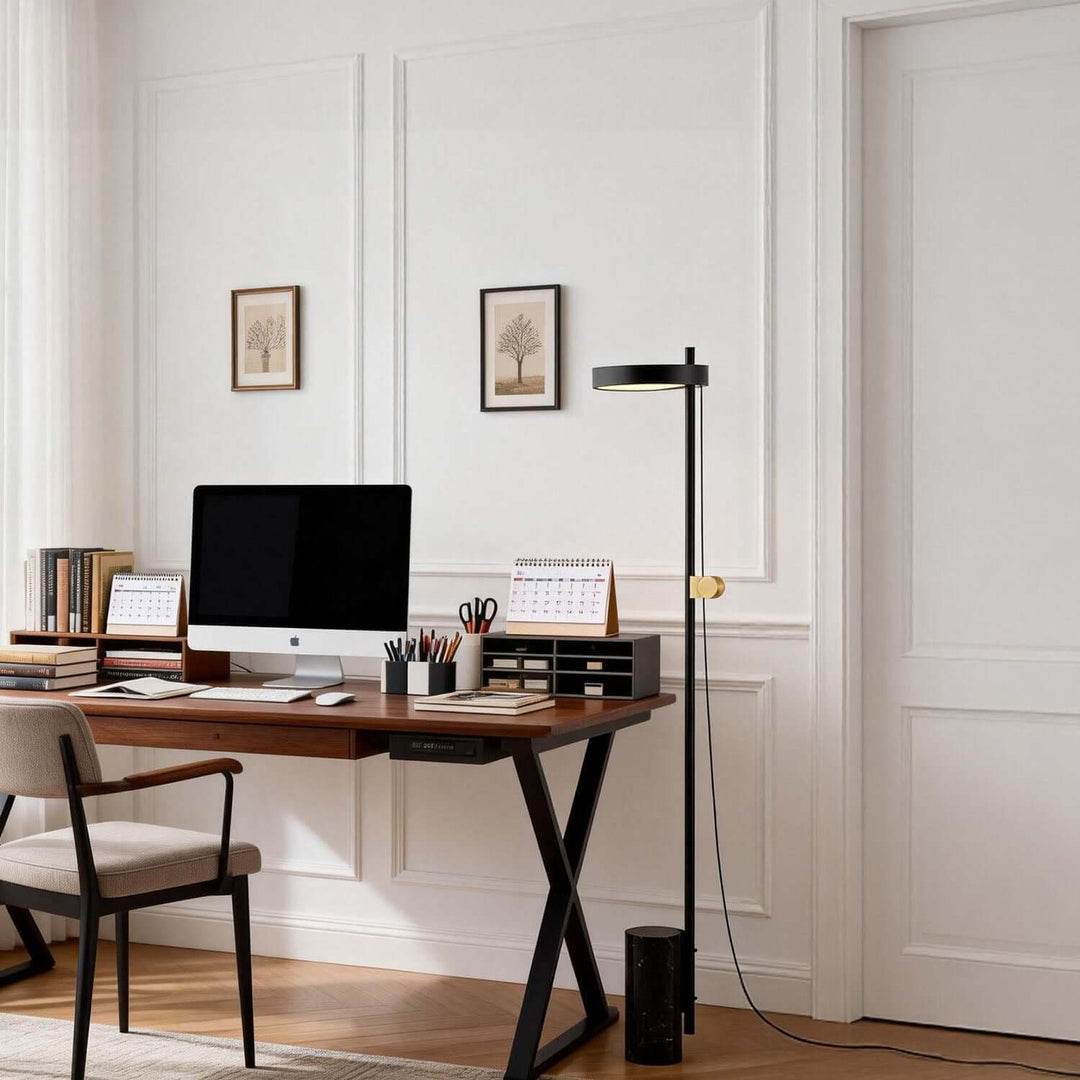 Lormix Floor Lamp – Postmodern Minimalist Marble Floor Lamp