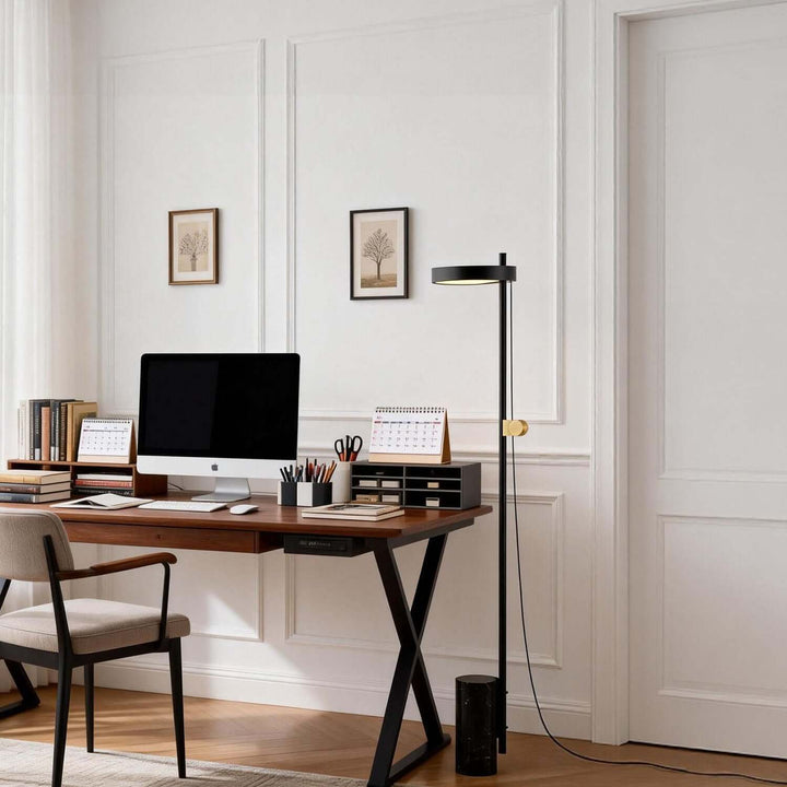 Lormix Floor Lamp – Postmodern Minimalist Marble Floor Lamp